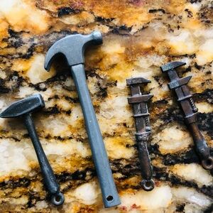 Cracker Jack’s Prize 1920’s - Miniature Metal Tools - Four (4)